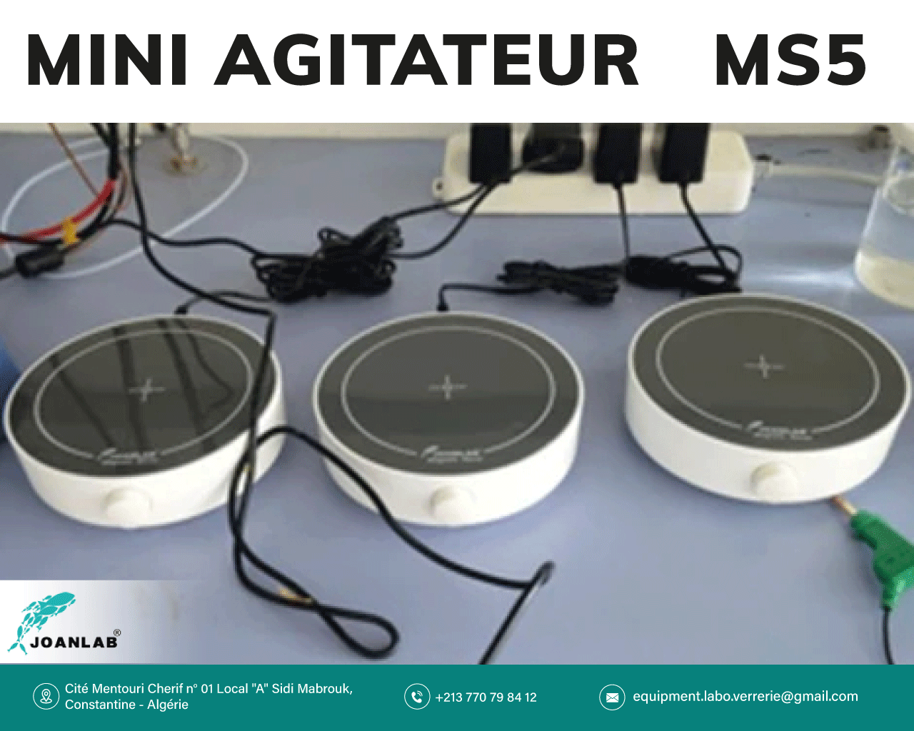 Mini agitateur magnétique MS5 JOANLAB