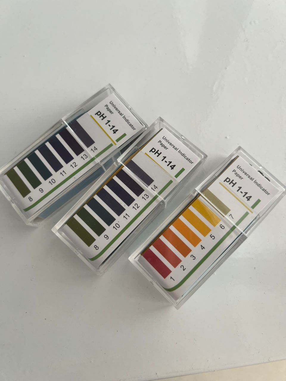 Papier pH 1-14 en rubans