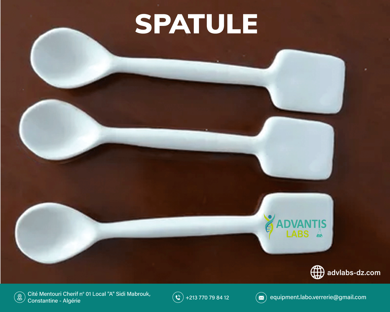 Spatules en plastique ( 3 unités )