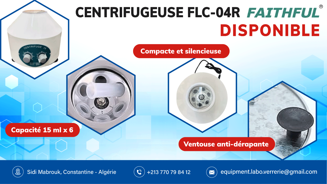 Centrifugeuse 6 tubes FLC-04R-N FAITHFUL