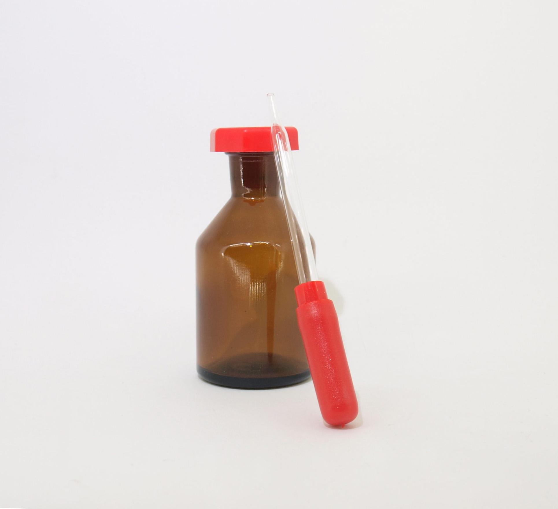 Flacon compte gouttes en verre