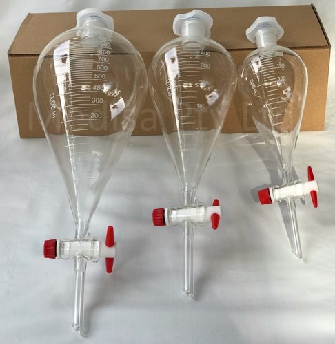 Ampoule à Décanter avec Robinet en téflon (PTFE) JOANLAB