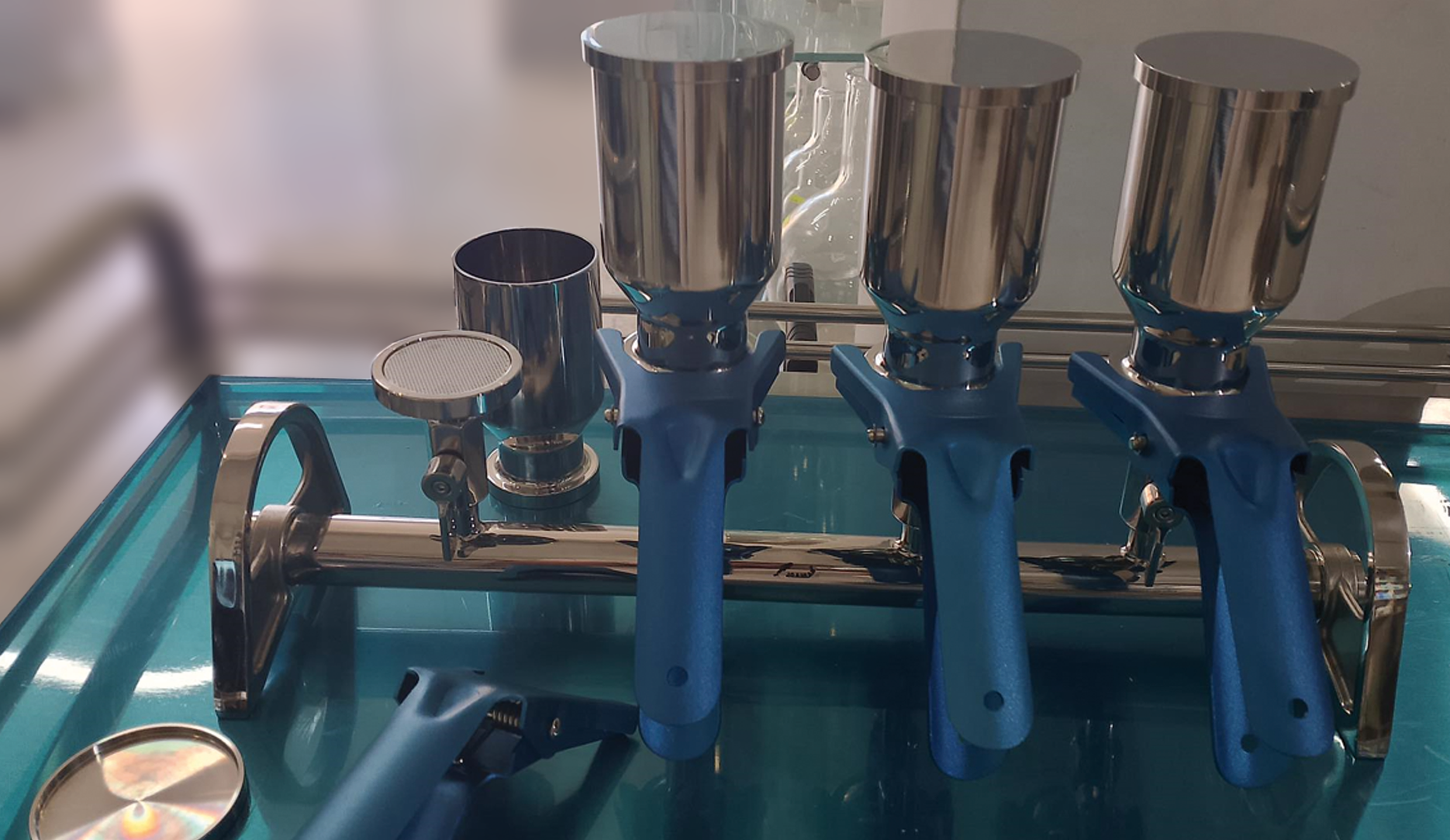 Appareil de filtration multiple en acier inoxydable